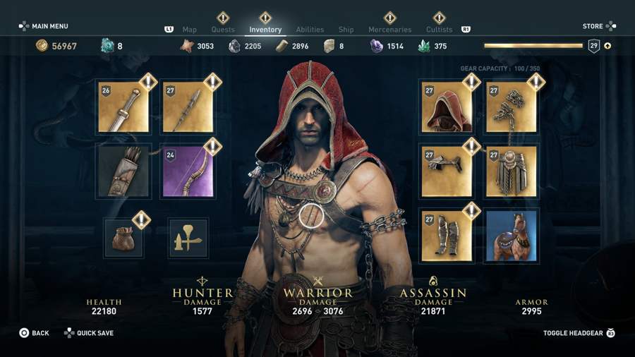 Assassin's Creed Odyssey Armor Set Location Guide