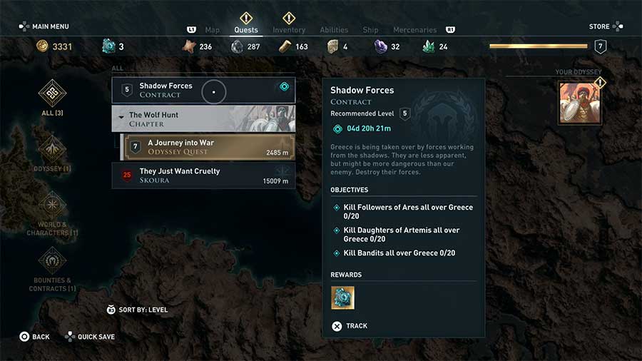 Assassin's Creed Odyssey Contract Guide