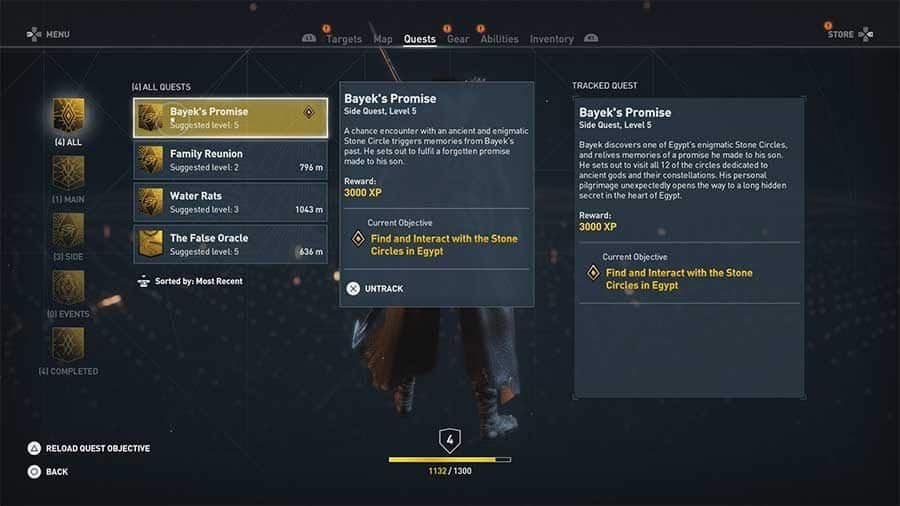 Assassins Creed Origins Bayeks Promise Guide