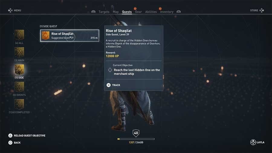 Assassins Creed Origins - Hidden Ones Side Quest Guide