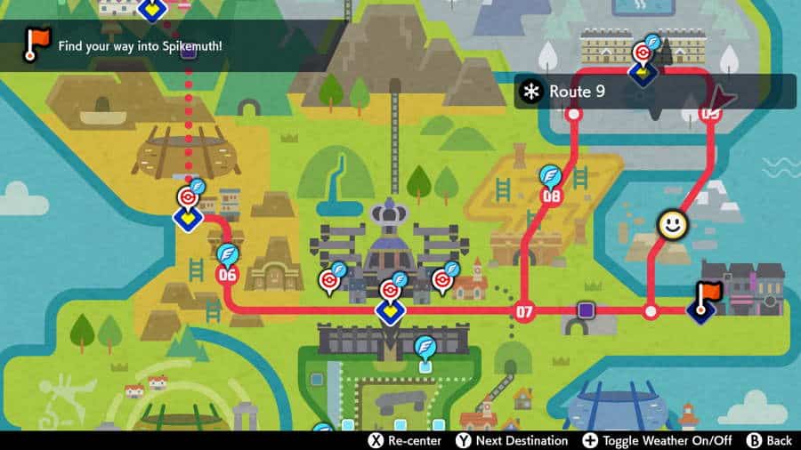 Bike upgrade location Pokemon Sword & shield