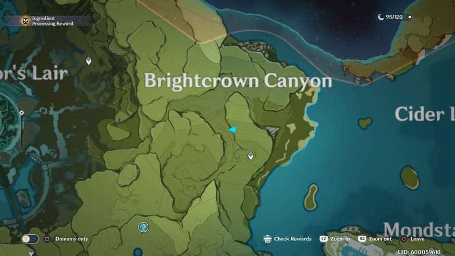 Brightcrown Canyon Anemoculus 4