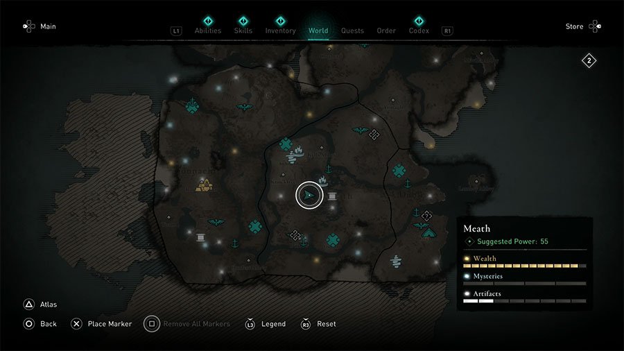 Celtic Bracers Location