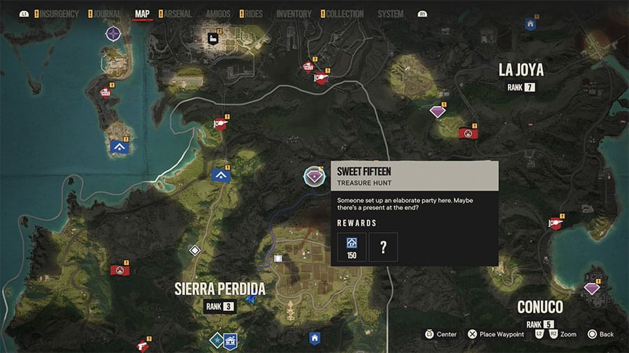 Far Cry 6 Sweet Fifteen Treasure Hunt Guide