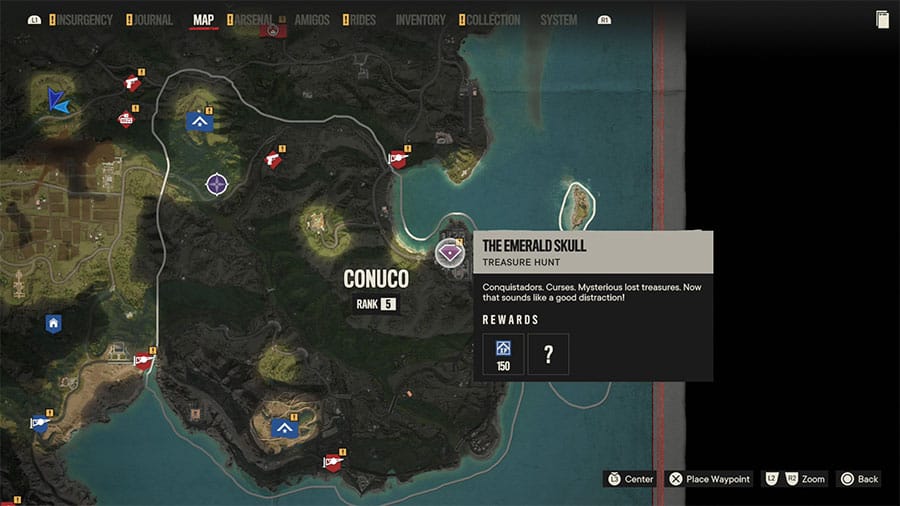 Far Cry 6 The Emerald Skull Treasure Hunt Guide