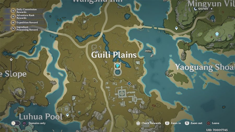 Final Ruin Location