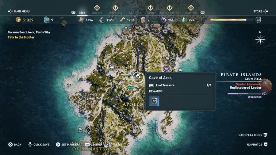 Harpalos Location AC Odyssey