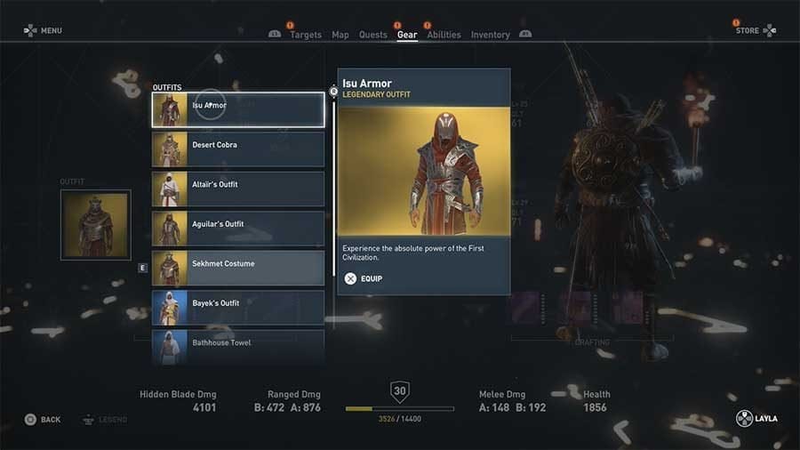 How To Get Isu Armor In Assassins Creed Origins