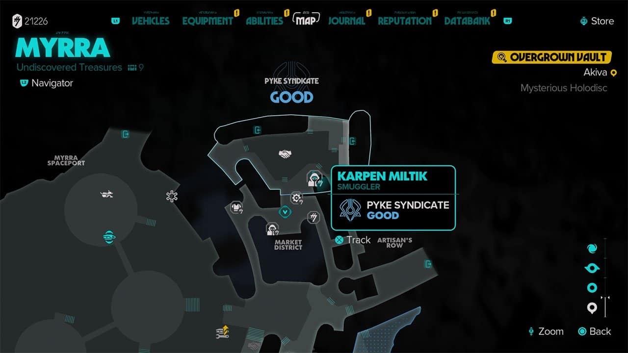 A map showing where to buy the Immunity Shift Token