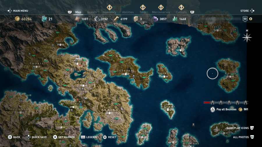 Iokaste location AC Odyssey