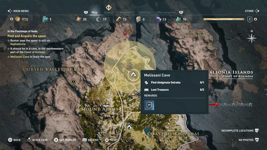 Melissani Cave Assassins Creed Odyssey