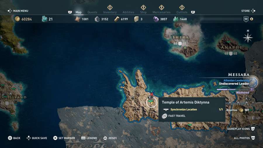 Melite Location AC Odyssey