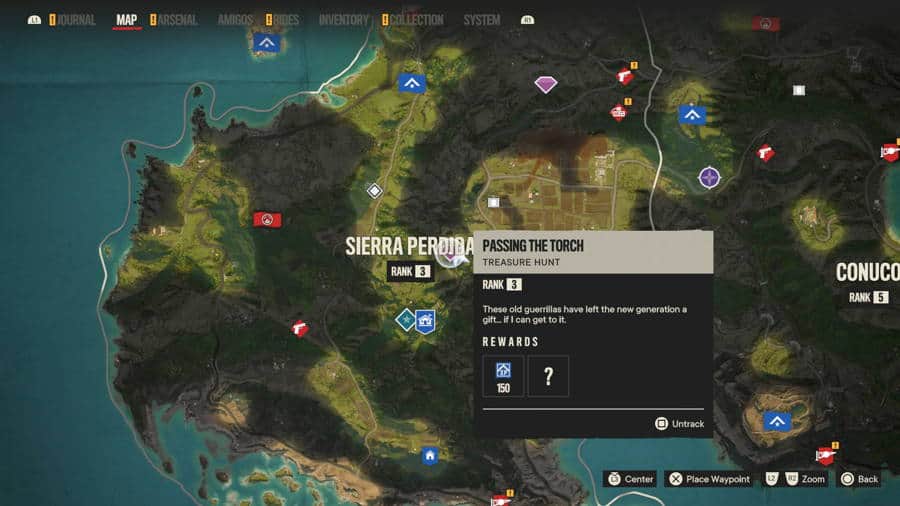 Passing The torch treasure hunt far cry 6