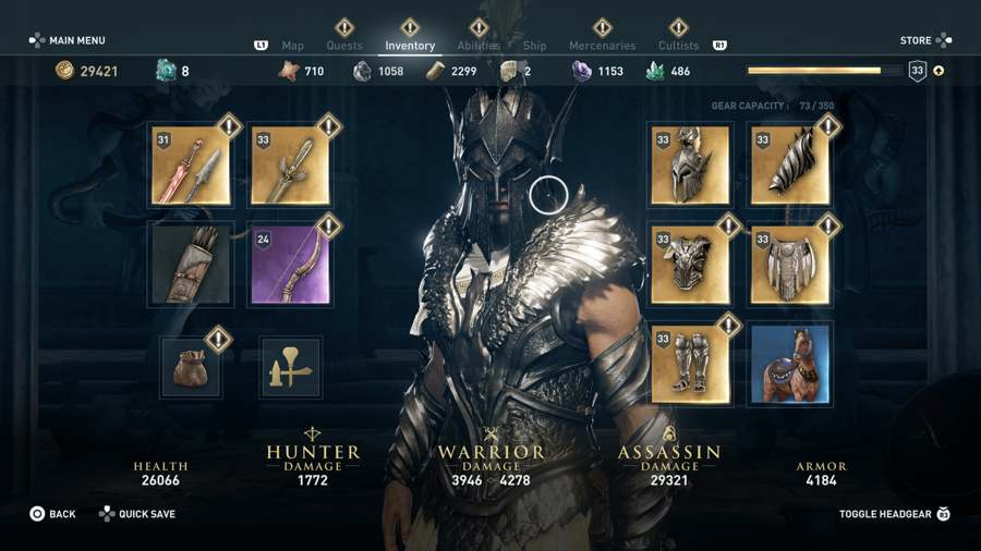 Pegasos Set AC Odyssey