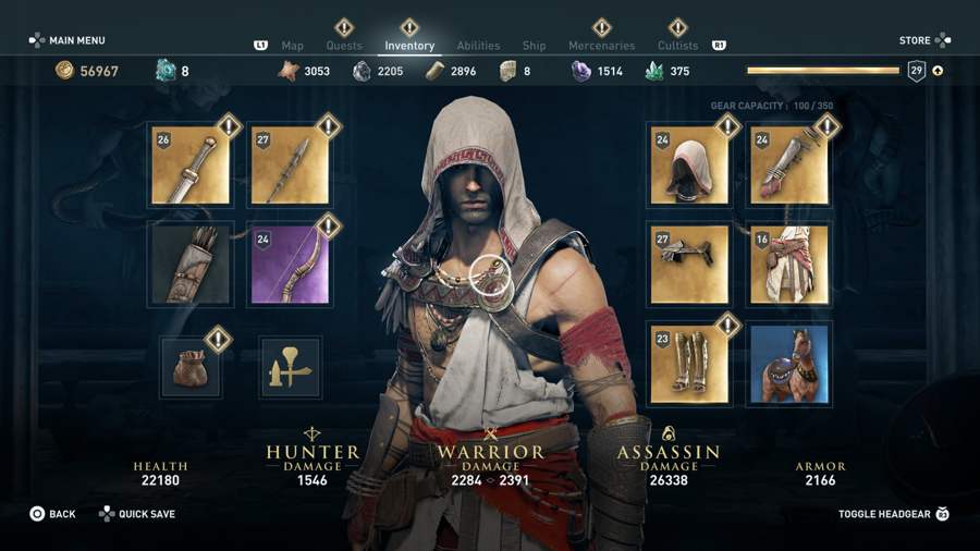 Pilgrim's Set AC Odyssey