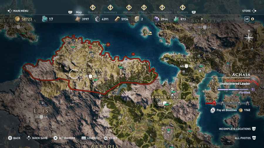 Polemon The Wise Location AC Odyssey