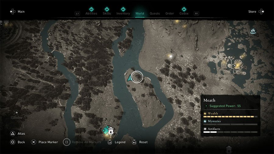 Treasure Location