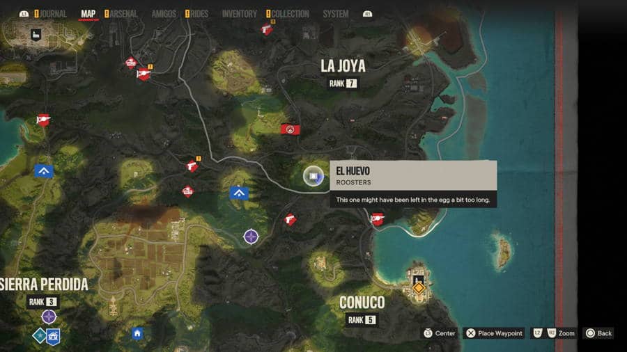 Rooster Location 9 Far Cry 6