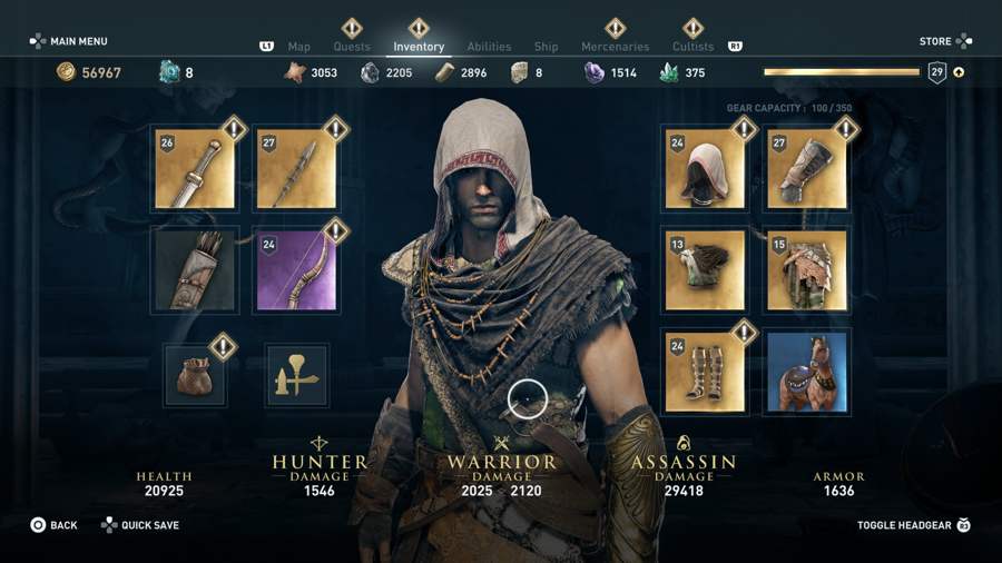 Snake Armor Set Ac Odyssey