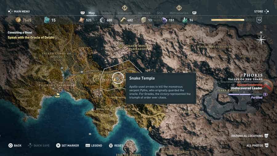 Snake In The Grass Guide Assassin's Creed Odyssey