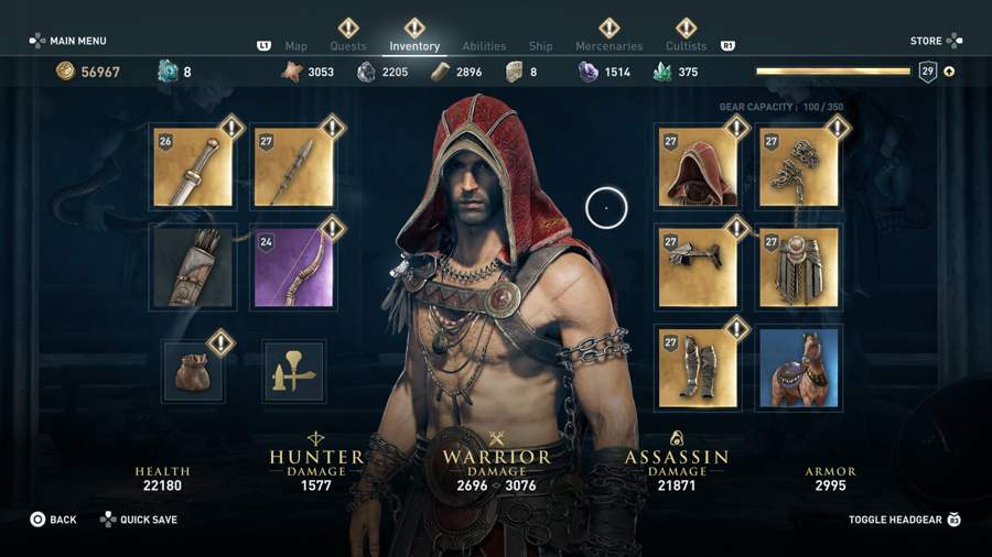 Spartan Renegade Set AC Odyssey