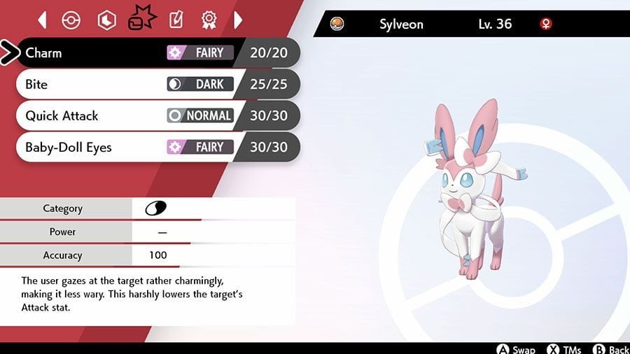 Sylveon In Pokemon Sword & Shield