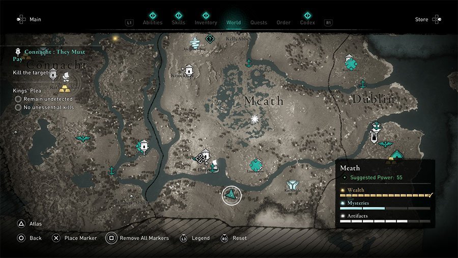 Ui Neill Locked Chest Location