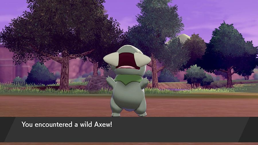 Where To Find Haxorus or Axew In Pokemon Sword & Shield