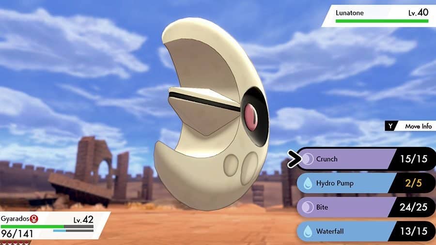 Where To Find Lunatone In Pokemon Shield