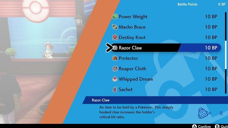 Where To Find Razor Claw In Pokemon Sword & Shield