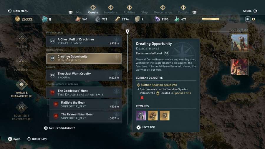 Where To Find Spartan Seals In Assassin's Creed Odyssey