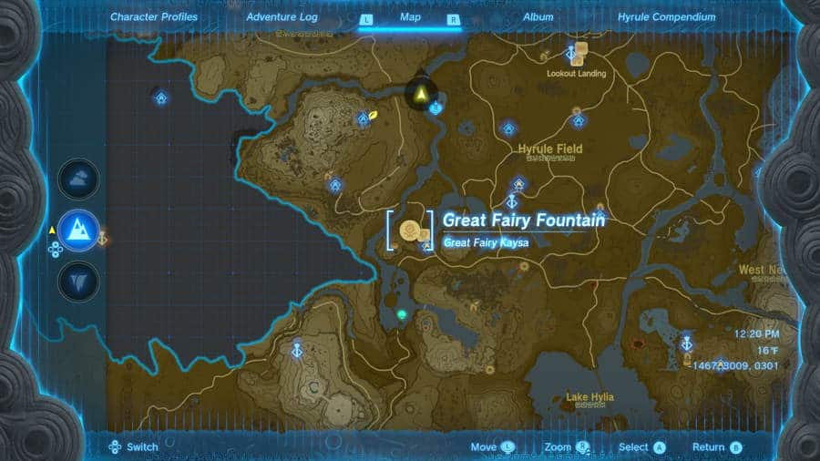 Zelda Tears Of The Kingdom Fairy Fountain Locations 4